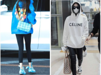 小姐姐的卫衣穿搭太美啦,小姐姐演绎时尚魅力